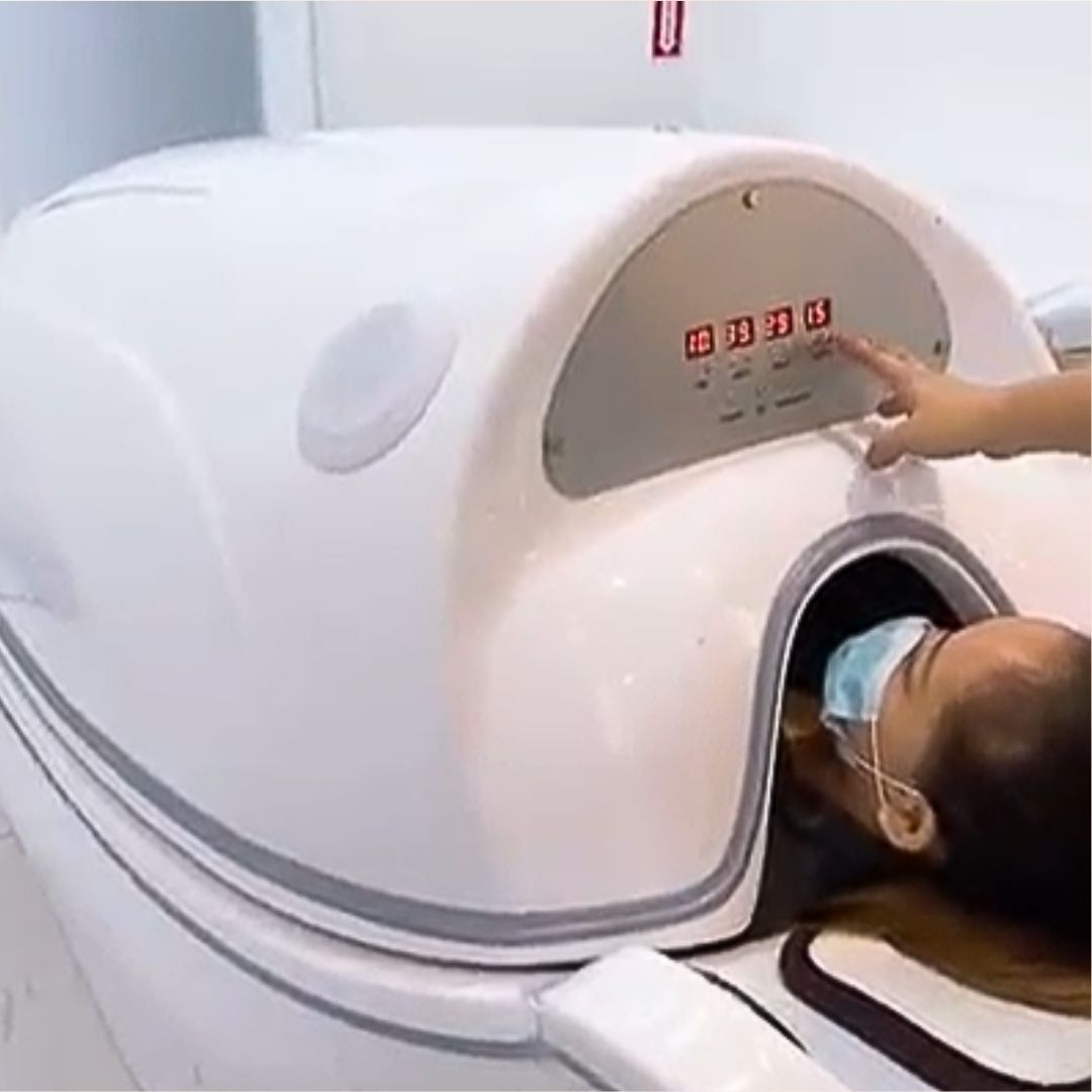 Sauna pod wellness treatment